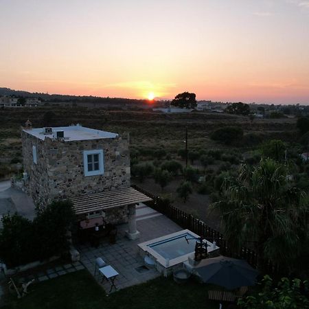 Traditional Kos Villa With Swimming Pool, Lawn Yard And Bbq Экстерьер фото