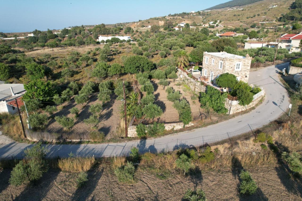 Traditional Kos Villa With Swimming Pool, Lawn Yard And Bbq Экстерьер фото