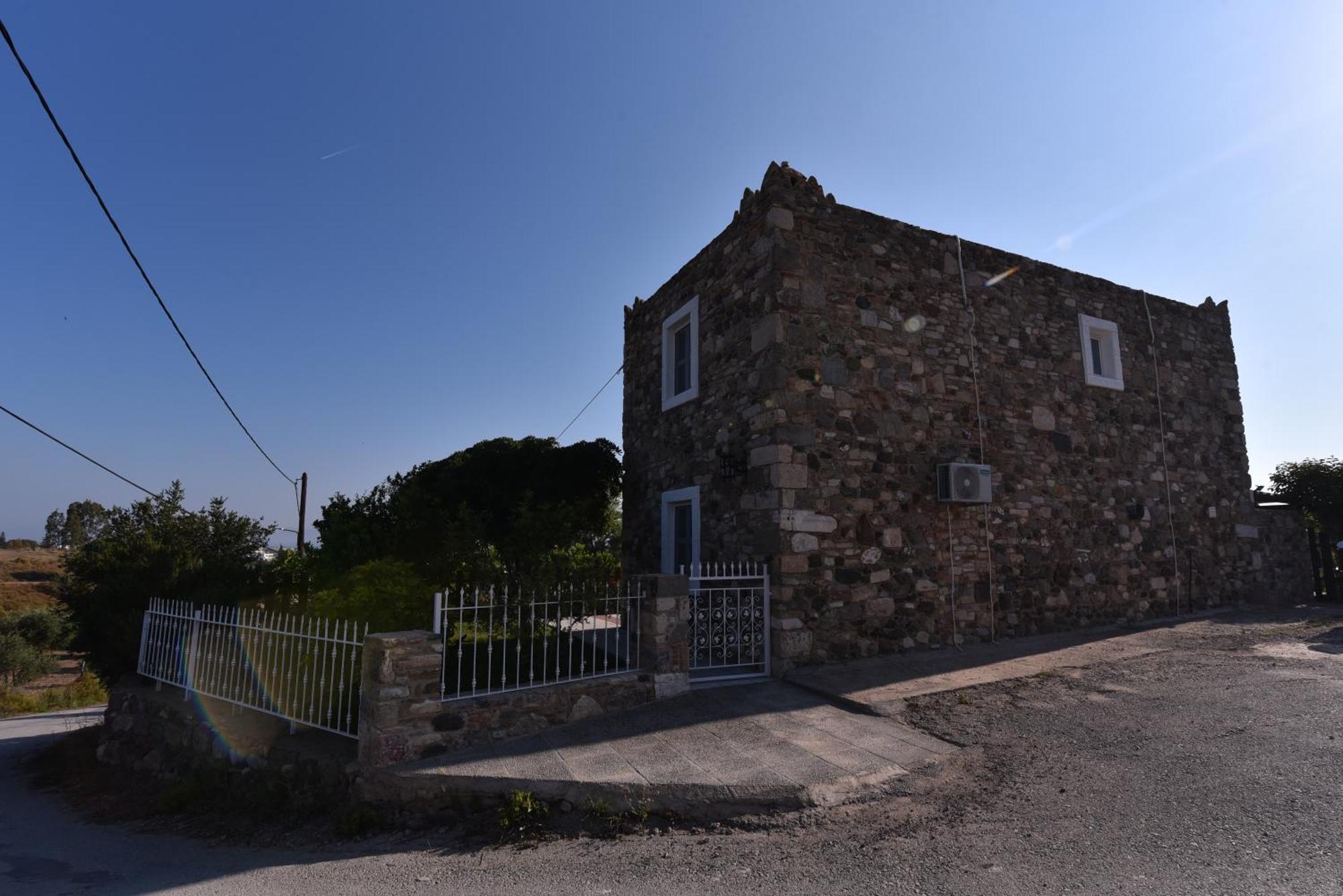 Traditional Kos Villa With Swimming Pool, Lawn Yard And Bbq Экстерьер фото